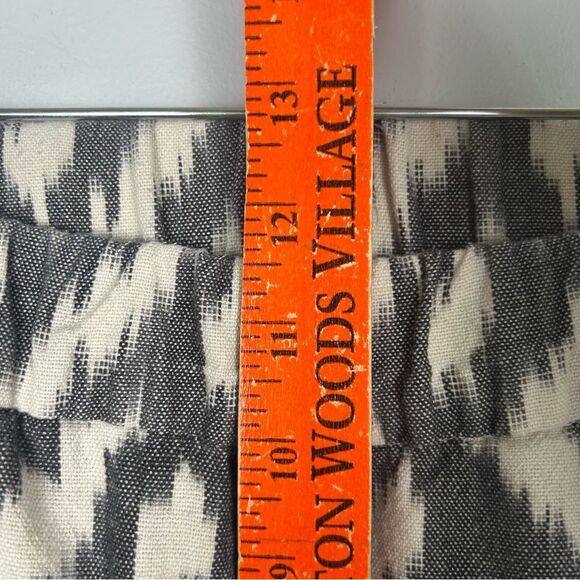 J. Crew Seaside Jogger Pant Ikat Print Pull-On Elastic Waist Pockets Cotton 10 - Picture 8 of 16